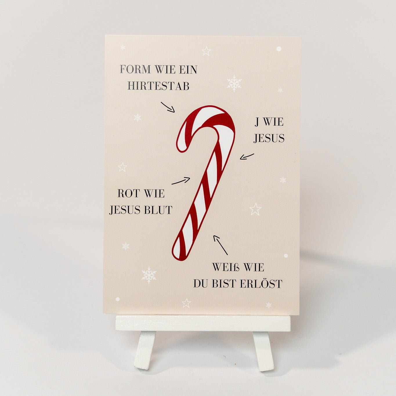 Candy Cane • Weihnachtskarte