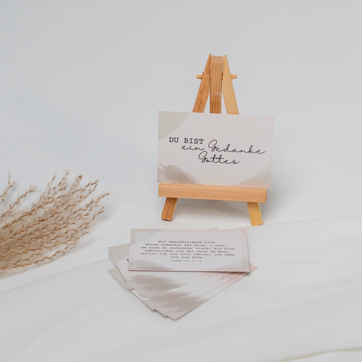 Du bist ein Gedanke Gottes • Outreachkarte