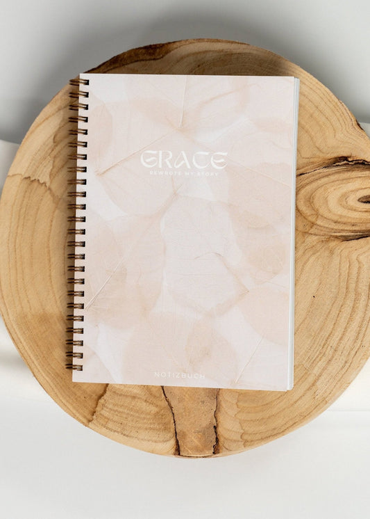 Grace rewrote my story • Notizbuch mit Linien