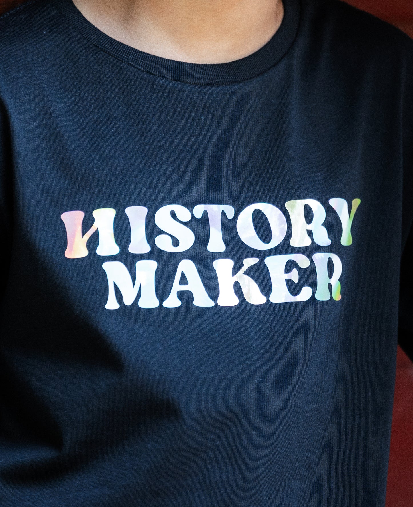 History Maker • Kinder T-Shirt mit Holo Effekt