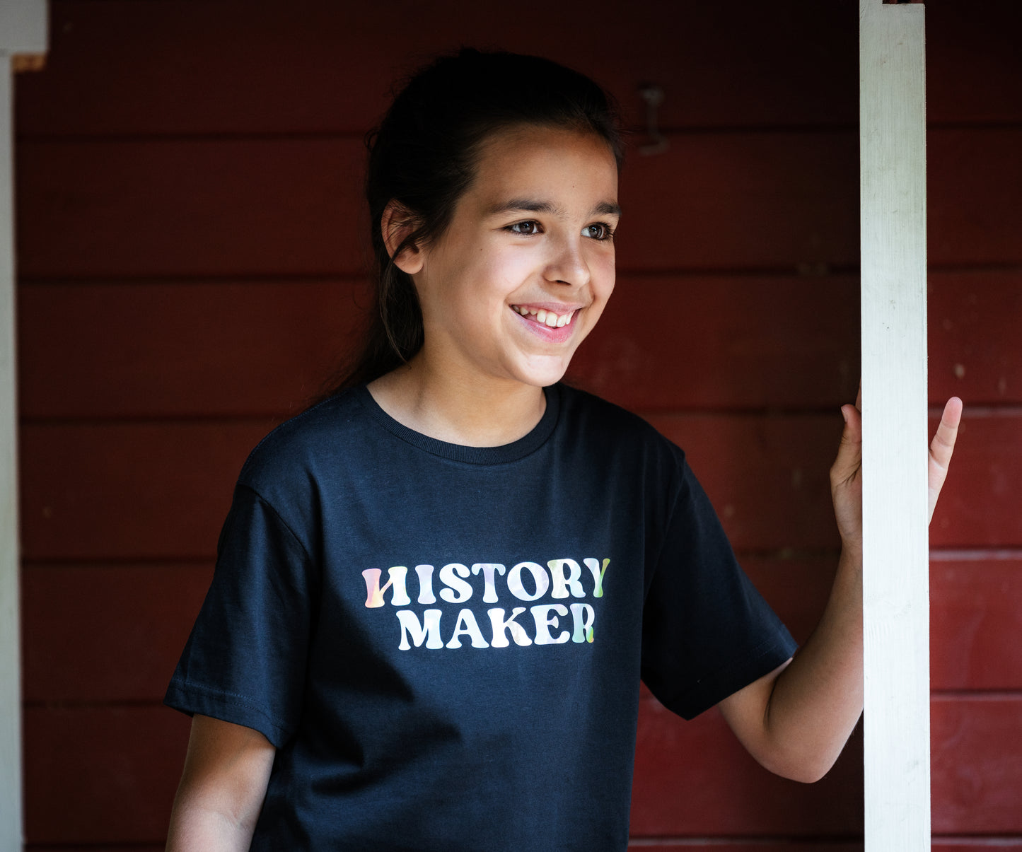 History Maker • Kinder T-Shirt mit Holo Effekt