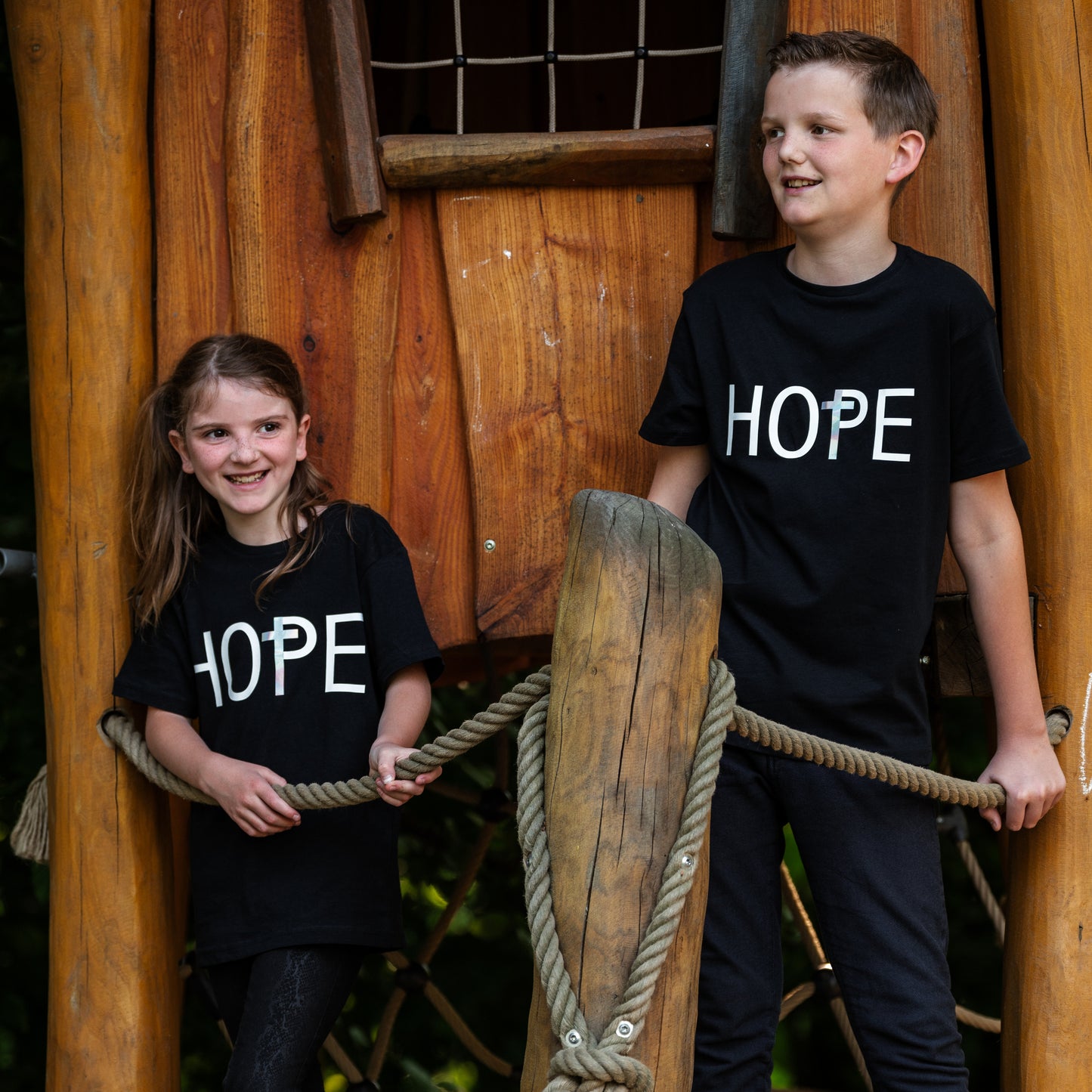 Hope • Kids T-Shirt mit Holo Effekt