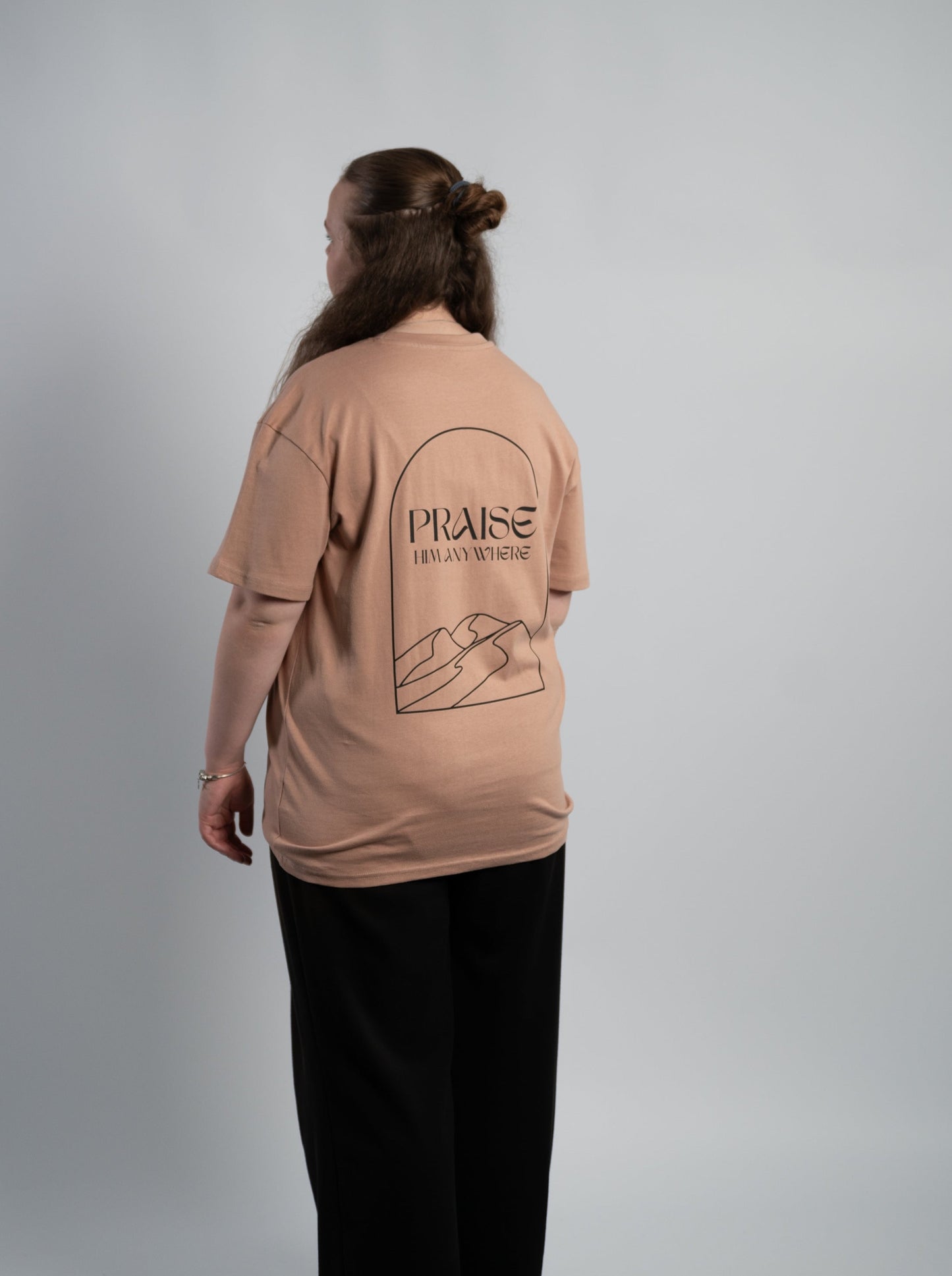 Praise Him anywhere • T-Shirt Extreme Oversize