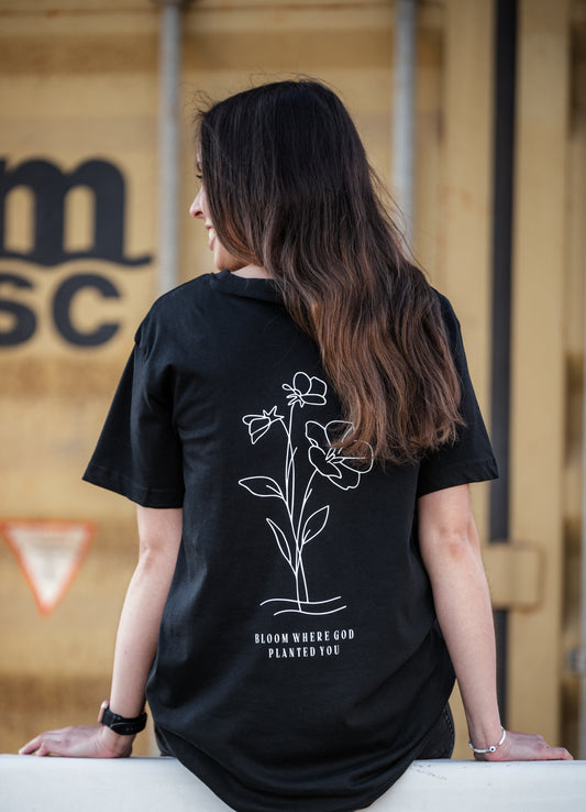 Bloom Where God Planted You • T-Shirt