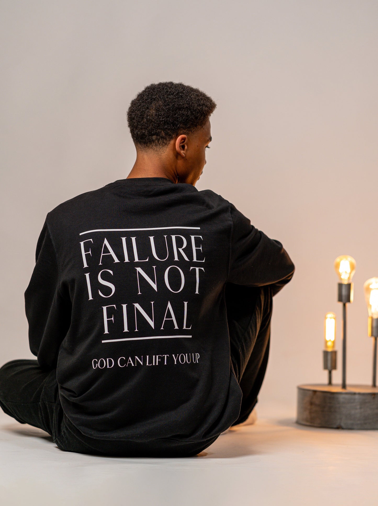 Failure Is Not Final - God Can Lift You Up • Sweatshirt